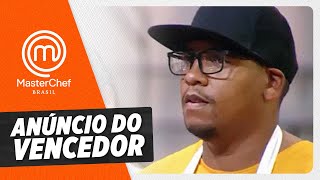 Anúncio do vencedor  Cortes  MasterChef Brasil [upl. by Woolley951]