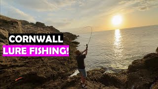 Cornwall Lure Fishing Plus Bonus Boat Fishing [upl. by Hpsoj713]