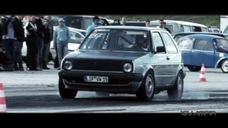 16Vampir VW Golf 2 4Motion 1013HP Best Of 2012 [upl. by Lerud]