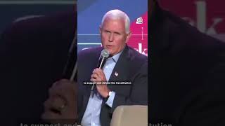 Former VP Mike Pence Wont Endorse Donald Trump [upl. by Mattland]