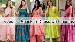 Types of anarkali kurti dress with namesAnarkali kurti dress design patternTypes of anarkali suit [upl. by Winni98]