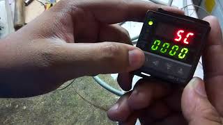 Temperature controller REX C100 Lesson 2 with practical parameters detail [upl. by Barthelemy]