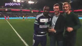 Stefano Okaka Proximus Player of the Month [upl. by Lannie842]