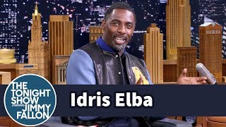 Idris Elba Shows Off His quotQuiet Stormquot Radio DJ Voice [upl. by Antonino]