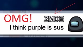 The REAL ZMDE Playing Among Us [upl. by Eceirtal23]