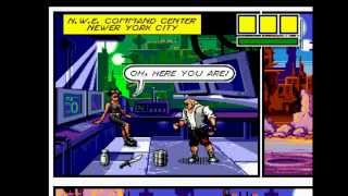 Comix Zone WalkthroughGameplay Sega Genesis [upl. by Arria502]