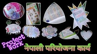 Nepali Project Work  Project File  Pariyojana Karya  नेपाली परियोजना कार्य [upl. by Rozelle91]