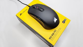 Corsair M55 RGB Pro Gaming Mouse Review [upl. by Baptlsta]