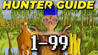 A Complete 199 Hunter Guide 2024 OSRS [upl. by Caassi]