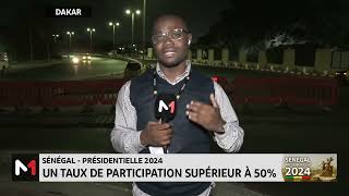 Sénégalprésidentielle 2024  un taux de participation supérieur à 50 [upl. by Jadda407]