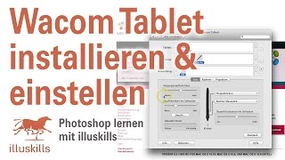 Wacom Tablett installieren amp einstellen [upl. by Ecneralc]