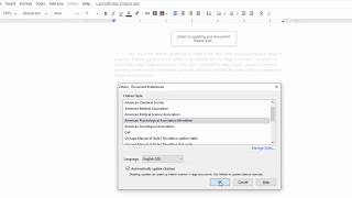 Insert Intext Citations in Google Docs Using Zotero [upl. by Dedric]