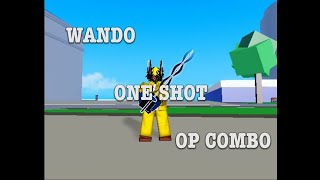 OP Wando  Godhuman Combo Blox fruits juStin86674 [upl. by Euell]