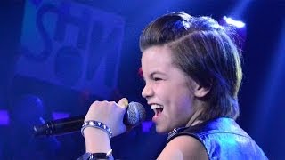 Its My Life Bon Jovi Cover  Singing Contest 11 yr old Shon Burnett [upl. by Aerdua]