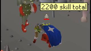 Antipking in Wildy to 2200 Total Level [upl. by Kitchen693]