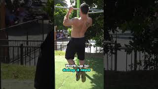 Pull Ups For Beginners 3 of 6 Negative Pull Ups [upl. by Vudimir]