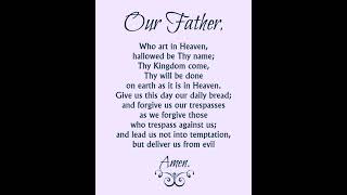 Our Father  Daily Prayer [upl. by Isaak]