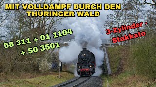 3 Zylinder Volldampf im Thüringer Wald [upl. by Alihet]