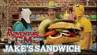 How to make JAKES PERFECT SANDWICH from Adventure Time Feast of Fiction S3 E13  Feast of Fiction [upl. by Sparkie]