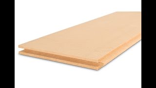 Production of STEICO wood fibre insulation boards  dry manufacturing process [upl. by Drallim135]