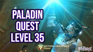 FFXIV 21 0171 Paladin Quest Level 35 [upl. by Rosa702]