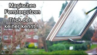 UNGLAUBLICH  So werden deine Fenster Sauber in nur 5 Minuten  Die Geheimnisse der Profis [upl. by Tranquada]