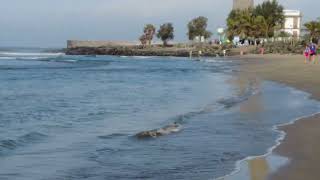 Wetter Maspalomas Gran Canaria 14424 Springfluten auf den Kanaren “werden noch viel stärker” [upl. by Akinirt]