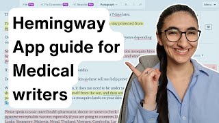 Hemingway App for Medical Writers [upl. by Brass]