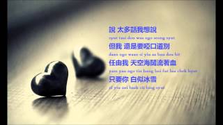 祝君好 Chou Gwan Hou  張智霖 Cheung Chilam中文拼音ChinesePinyin 歌詞 [upl. by Garaway]