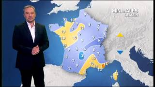 Prévisions météo pour le lundi 13 mai 2013 [upl. by Tarabar62]