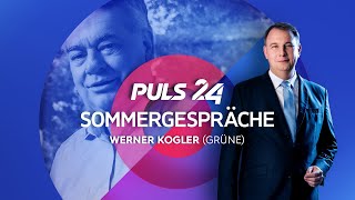 Die PULS 24 Sommergespräche 2024 Werner Kogler Die Grünen  Trailer [upl. by Bernardine581]