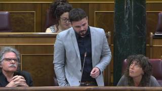 Rufián llama miserable a Zoido y no lo retira [upl. by Netsuj]