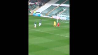 Hartlepool fans doing the conga before scoring [upl. by Gilus406]