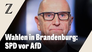 SPD gewinnt Landtagswahl in Brandenburg  AfD auf Platz zwei [upl. by Gusta]