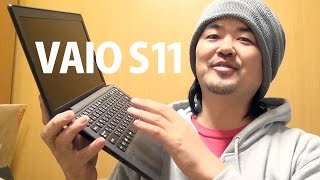 VAIO S11 日本らしいモバイルノートPCでパワポのスライド作ってみたんだが見る？ [upl. by Guthrey135]