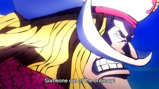 One piece  Whitebeard meets Oden for the first time  Oden Vs Whitebeard full fight [upl. by Barbi]