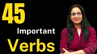 45 Important V1  V3  V1 V2 V3 List  Basic English grammar  English With Rani Maam [upl. by Glovsky506]