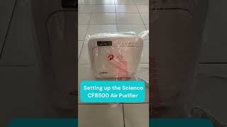 How to set up the Solenco CF8500 Air Purifier [upl. by Riti751]