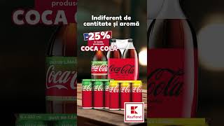 Indiferent de cantitate și aromă ai reducere de 25 la toate produsele CocaCola [upl. by Cosenza385]