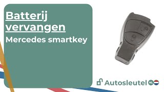 Mercedes Smart key  Batterij vervangen [upl. by Avril]