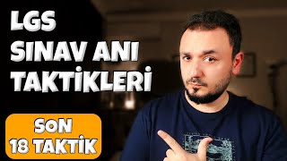 LGS Sınav Anı Taktikleri ile NETİNİ ARTTIR LGS Son Taktikler [upl. by Chrystel]