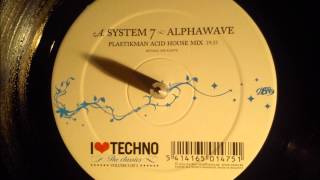 System7  Alpha Wave  Plastikman acid house remix [upl. by Noirret978]