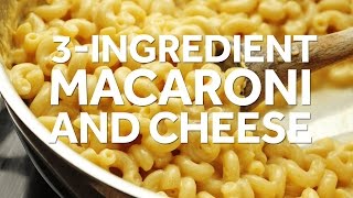 How to Make 3Ingredient Stovetop Macaroni and Cheese [upl. by Hamid641]