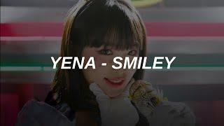 with MV YENA 최예나  SMILEY feat 비비 Easy Lyrics [upl. by Lucienne890]