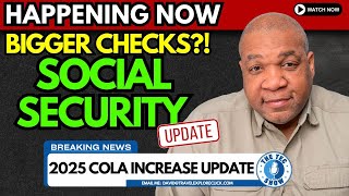 2025 Social Security COLA Bigger Checks or Big Letdown [upl. by Ellinet]