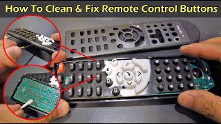 How to Fix amp Clean Your Remote Control Buttons [upl. by Gemini]