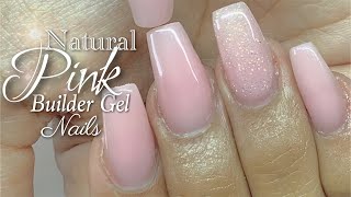 How To  Builder Gel Nails Tutorial  Easy Full Set Builder gel Nails [upl. by Pass]