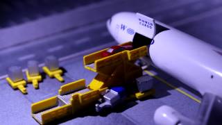 One day at a Model Airport  A Stop motion movie Part 2 [upl. by Aland]