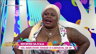 Barraco entre Jojo Todynho e Val Marchiori nos Bastidores do Carnaval [upl. by Eniagrom]