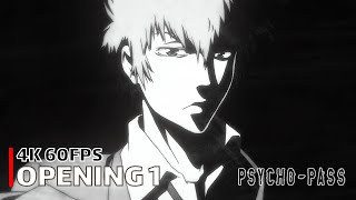 PsychoPass  Opening 1 【abnormalize】 4K 60FPS Creditless  CC [upl. by Ainala292]